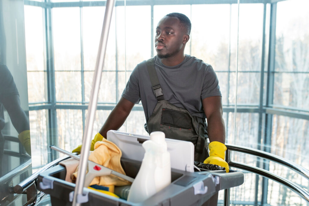 post construction cleaning in Irvine